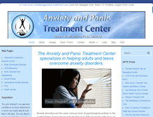 Tablet Screenshot of anxiety-treatments.com